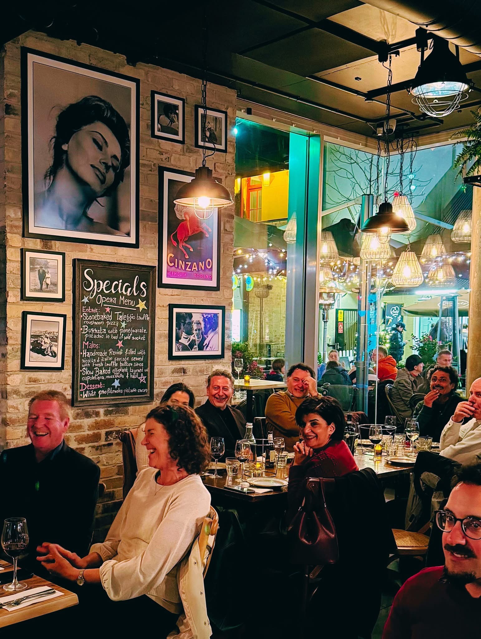 Private function dining at Andiamo Trattoria - Italian event venue Sydney
