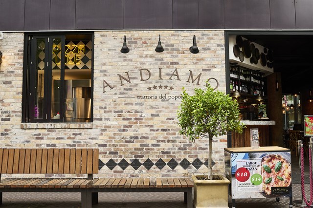 Andiamo Trattoria Chippendale on Kensington Street - authentic Italian restaurant