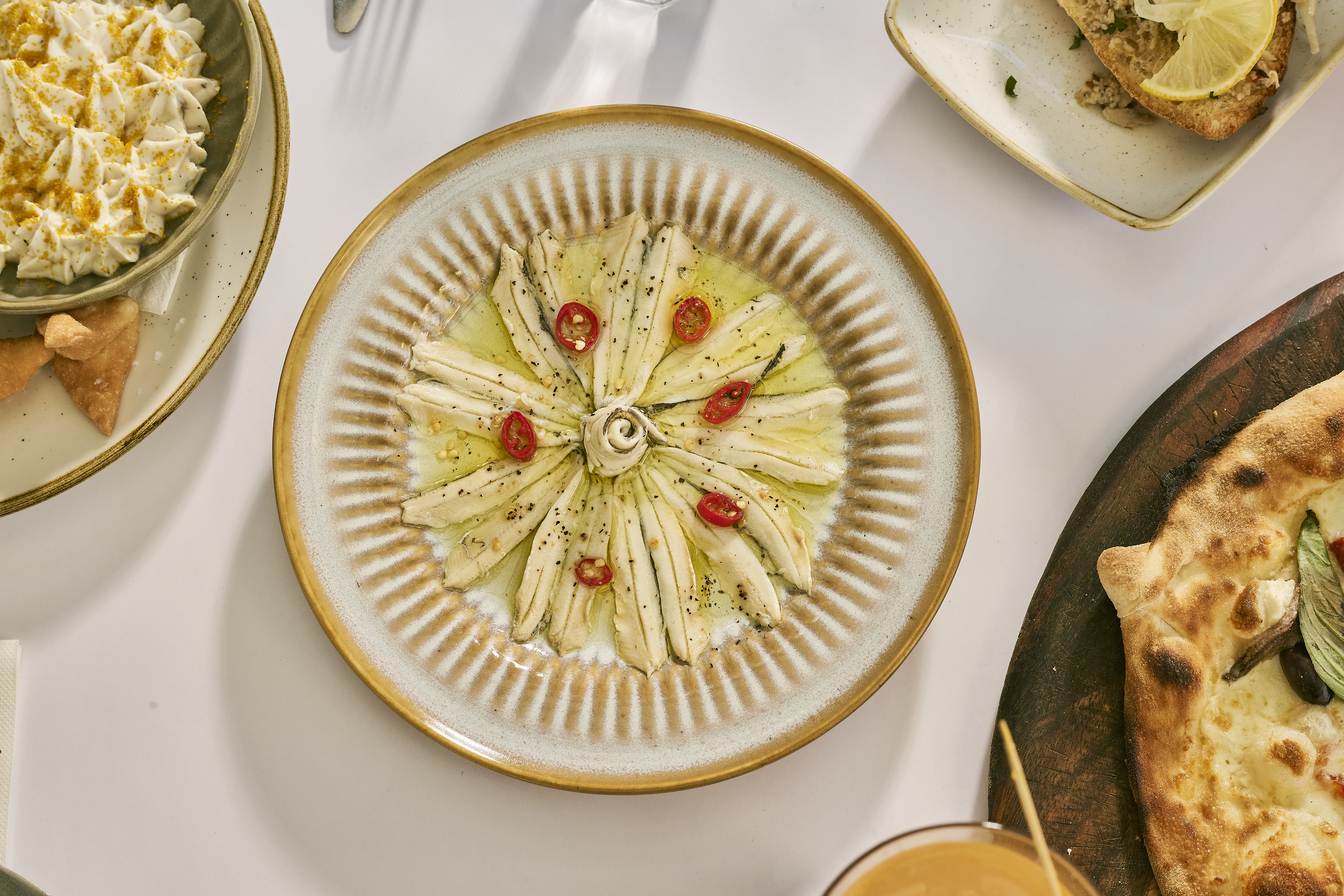 Marinated Sicilian White Anchovies