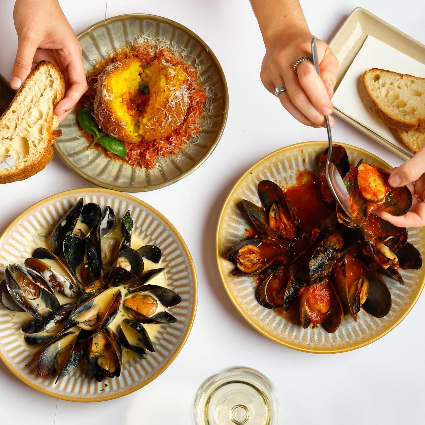 local black mussels