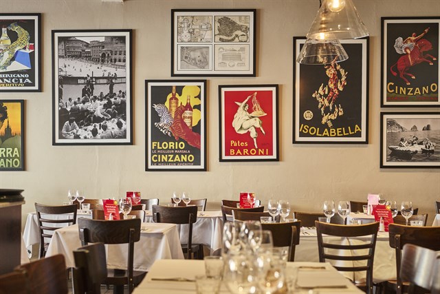 Inside Andiamo Trattoria Summer Hill - warm casual Italian dining Inner West